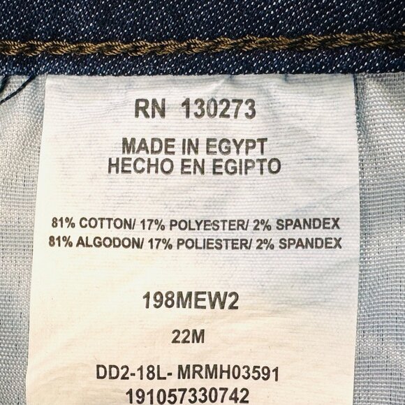Lee Riders Mid Rise Capri Jeans - Size 22M - NWT - Picture 5 of 7